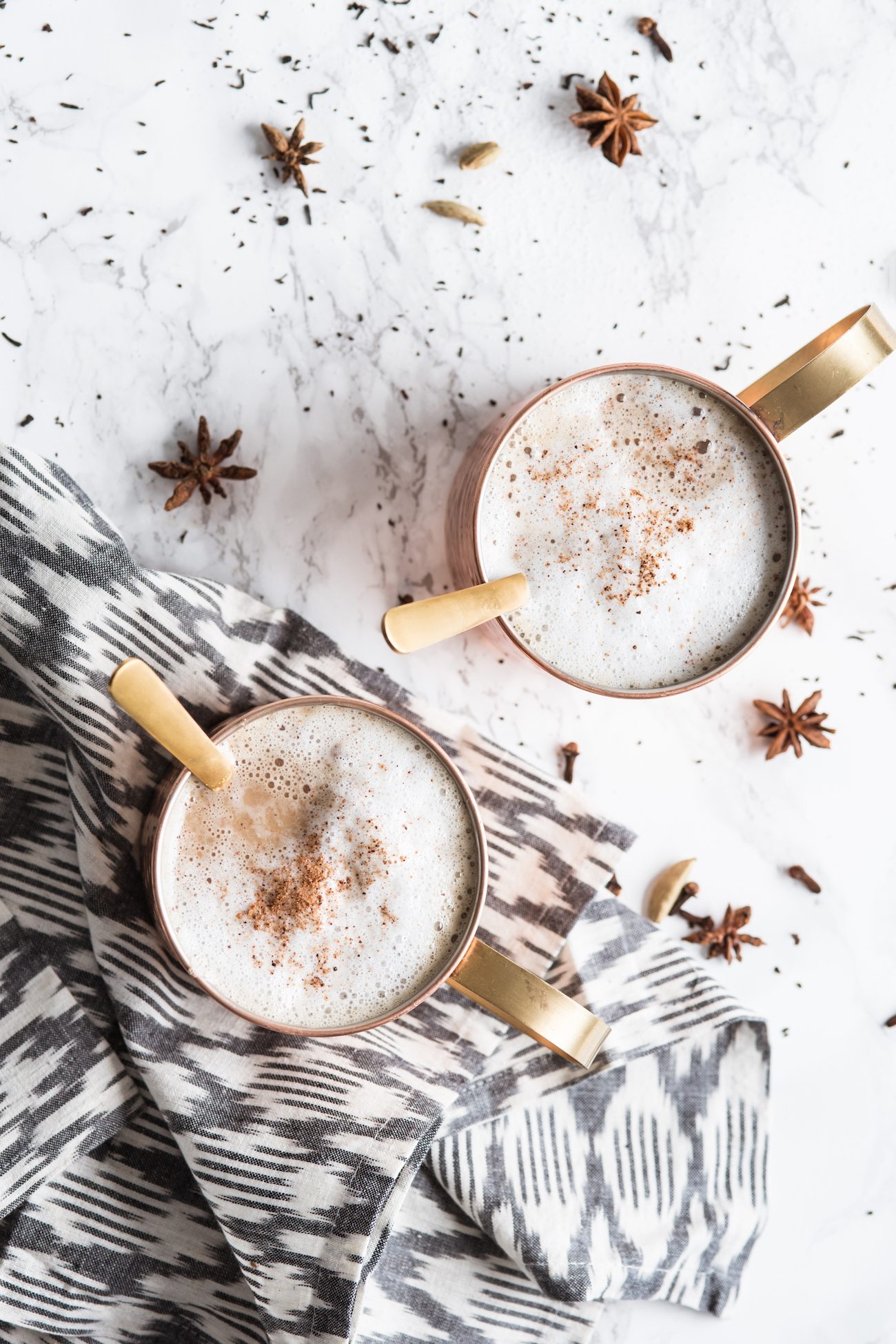 Homemade Chai Tea Latte Recipe | Entertaining tips, party ideas, recipes, cocktail recipes, party recipes and more from @cydconverse