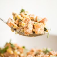 Roasted Sweet Potato Salad