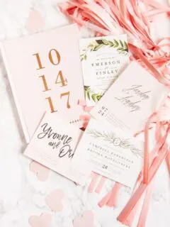 Backyard Wedding Ideas | Wedding inspiration, wedding guest book, blush pink wedding ideas from @cydconverse