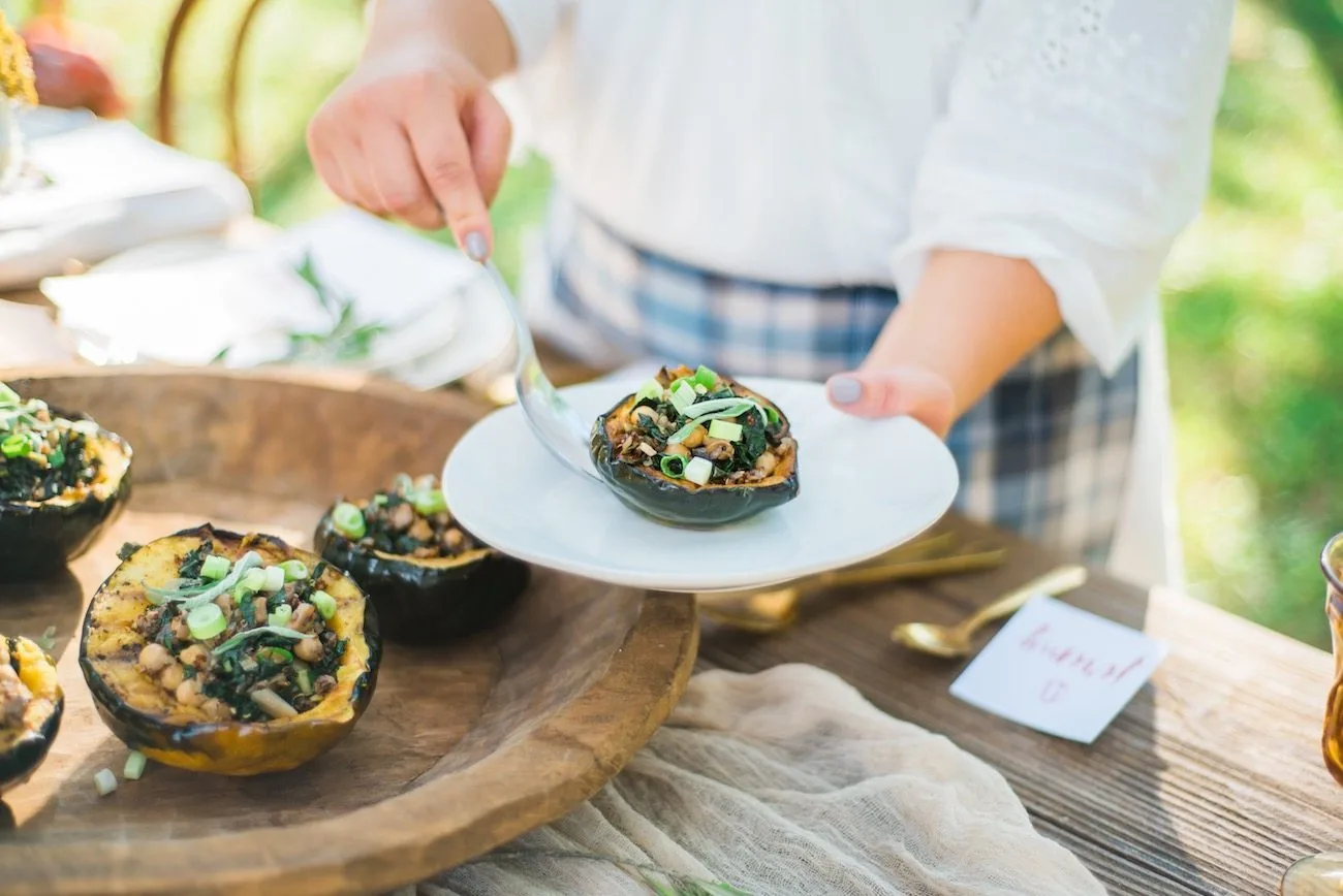 A Garden to Table Fall Dinner Party | Entertaining tips, party ideas, dinner party recipes, cocktail recipes and more from @cydconverse