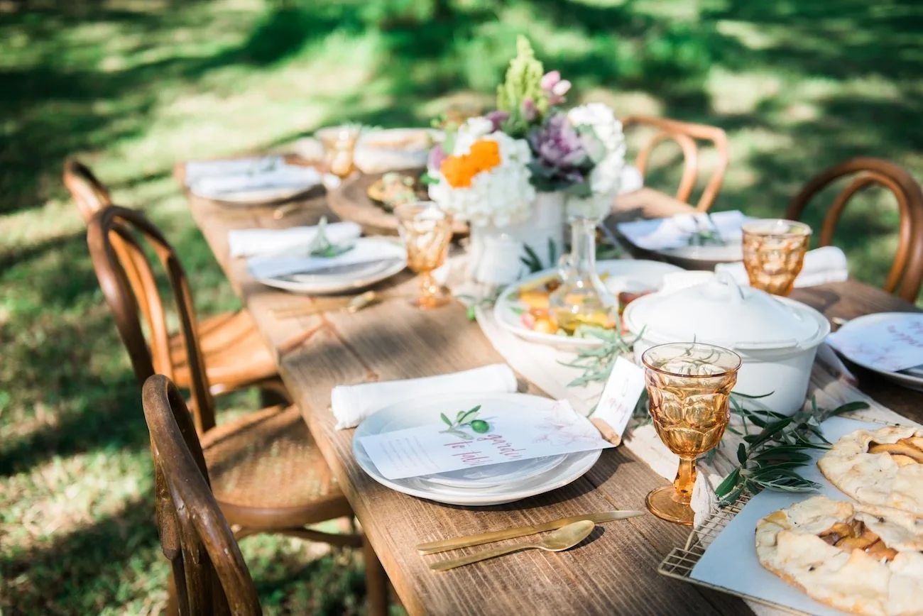 A Garden to Table Fall Dinner Party | Entertaining tips, party ideas, dinner party recipes, cocktail recipes and more from @cydconverse