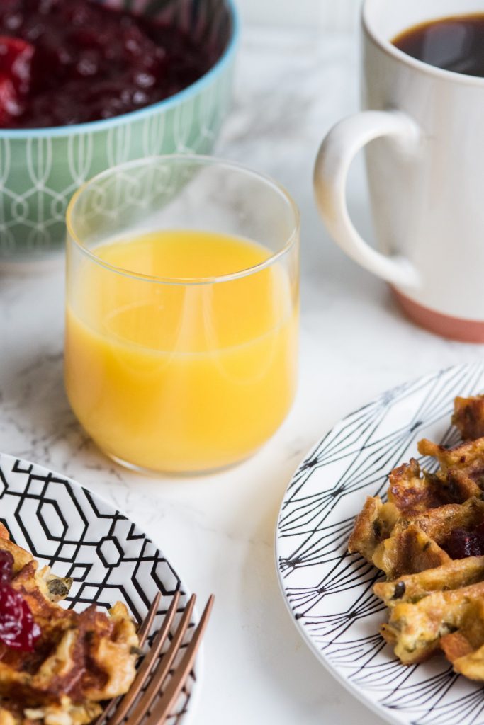 Leftover Stuffing Waffles The Sweetest Occasion