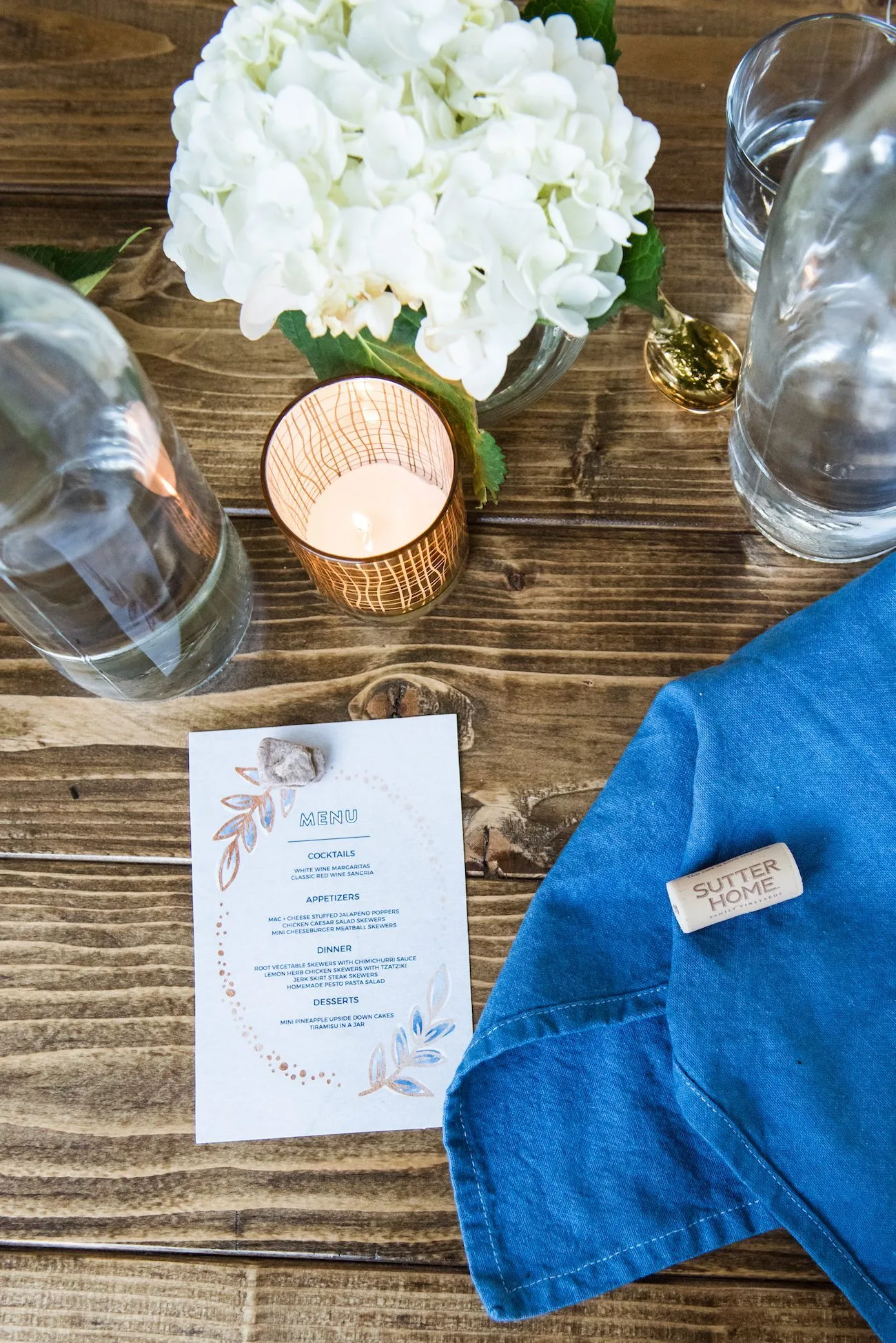 Sutter Home Wines + The Sweetest Occasion hosted an amazing backyard party | Entertaining tips, party recipes, party appetizers, entertaining ideas and more from @cydconverse