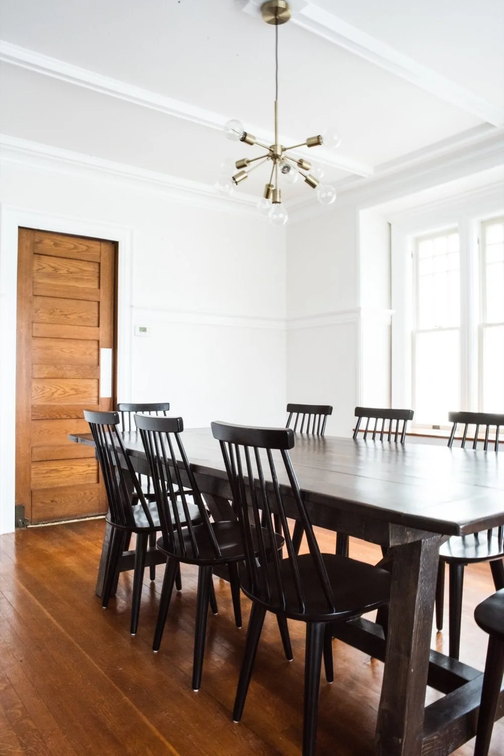 The Sweetest Occasion Dining Room Renovation | Modern classic dining room decor from @cydconverse