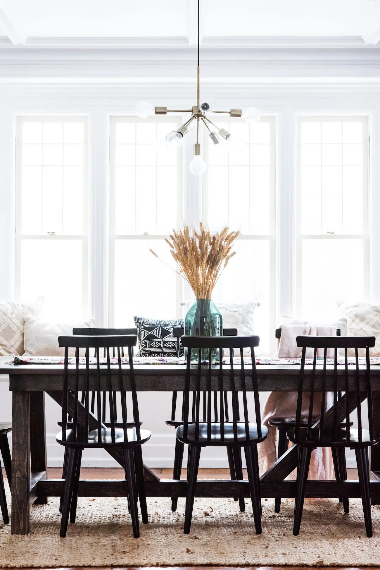 The Sweetest Occasion Dining Room Renovation | Modern classic dining room decor from @cydconverse
