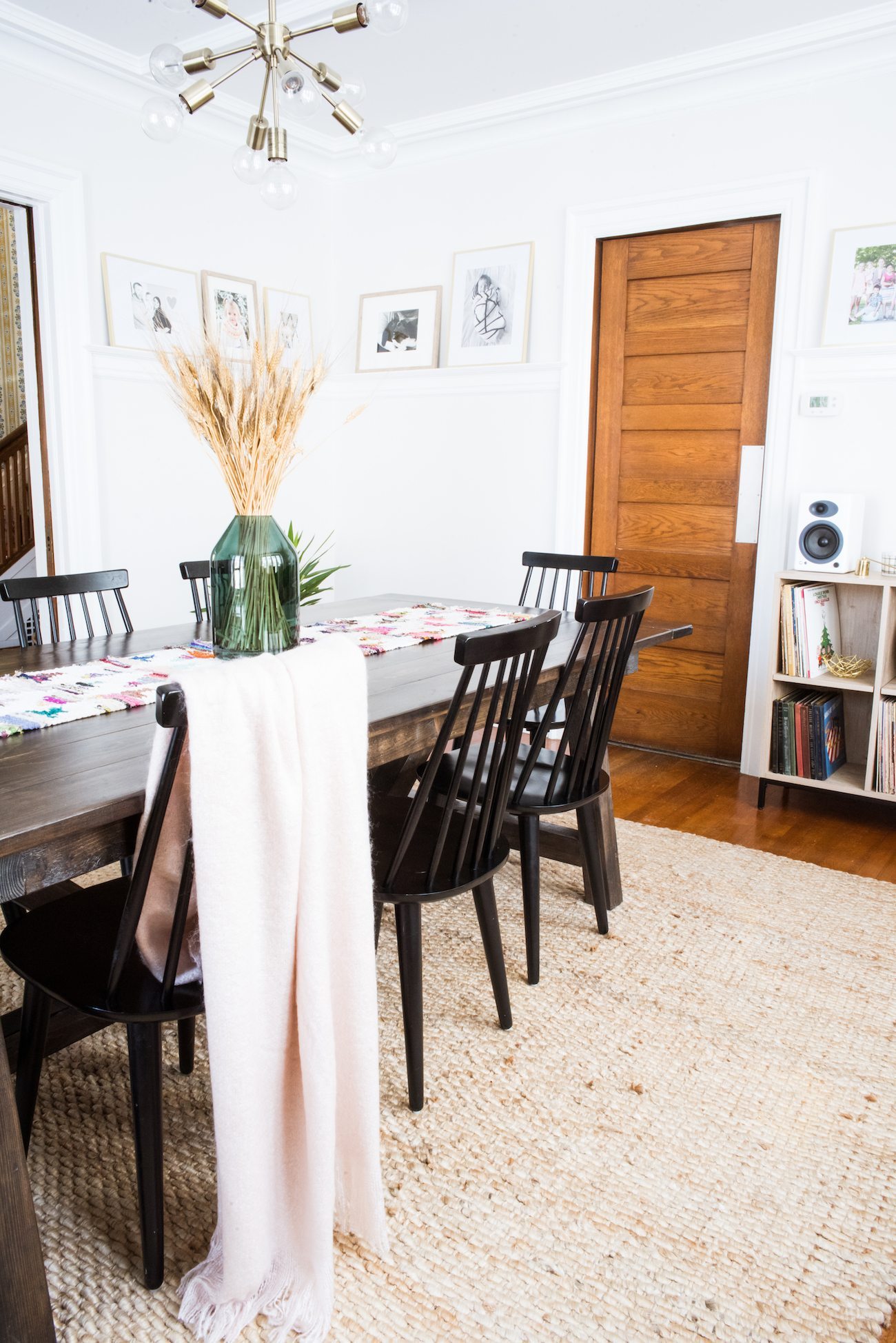 The Sweetest Occasion Dining Room Renovation | Modern classic dining room decor from @cydconverse