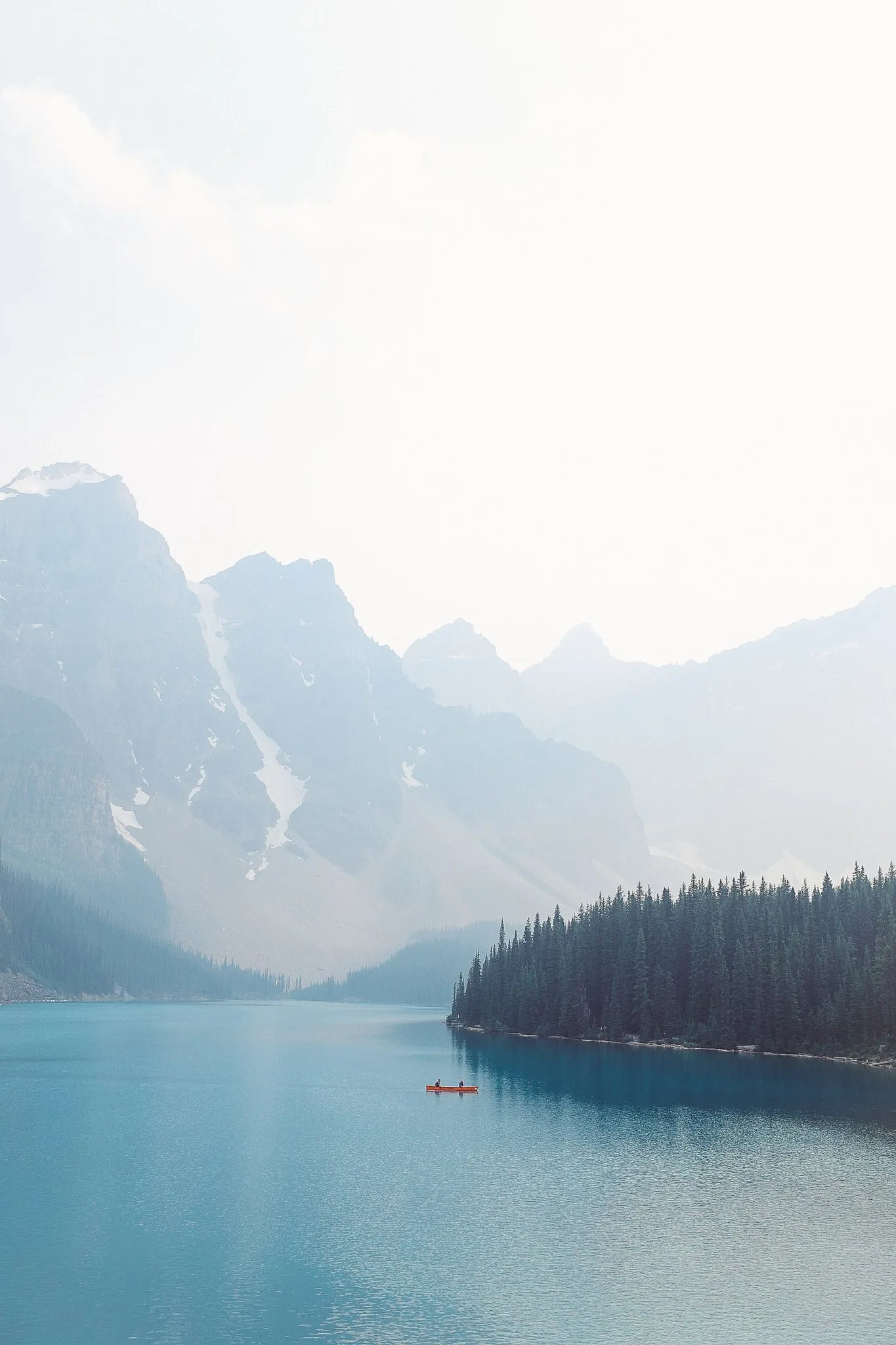 Visiting Lake Louise in the Fall - Pots + Planes