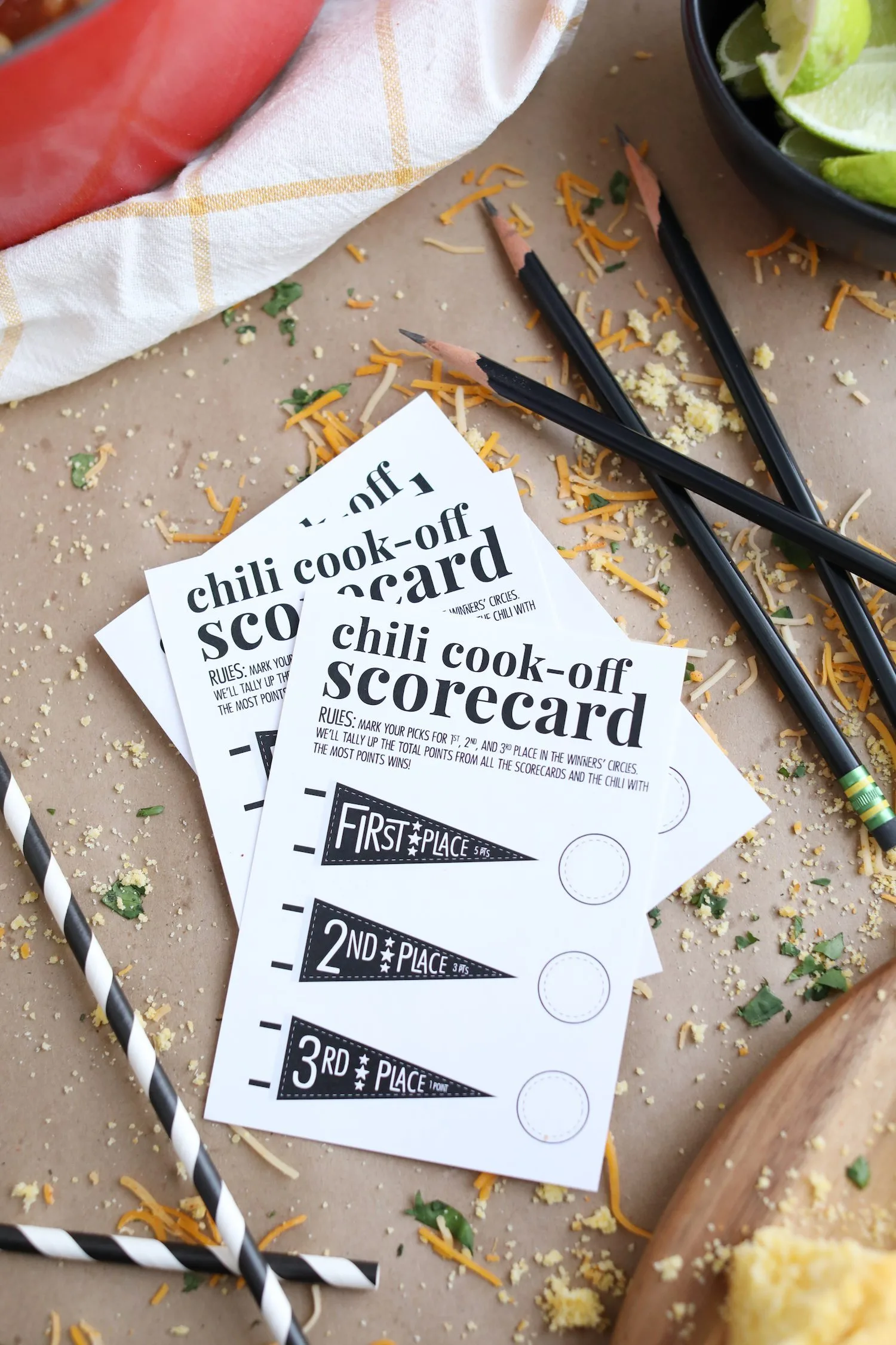 Host a Game Day Chili Cook-Off | Game Day party ideas from @cydconverse and @uber #DesignatedRider