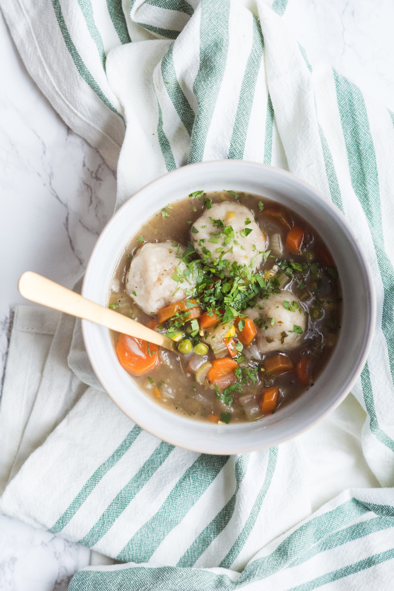 Homemade Veggie Soup with Vegan Dumplings | Entertaining tips, home renovation ideas, vegetarian recipes, party ideas and more from @cydconverse