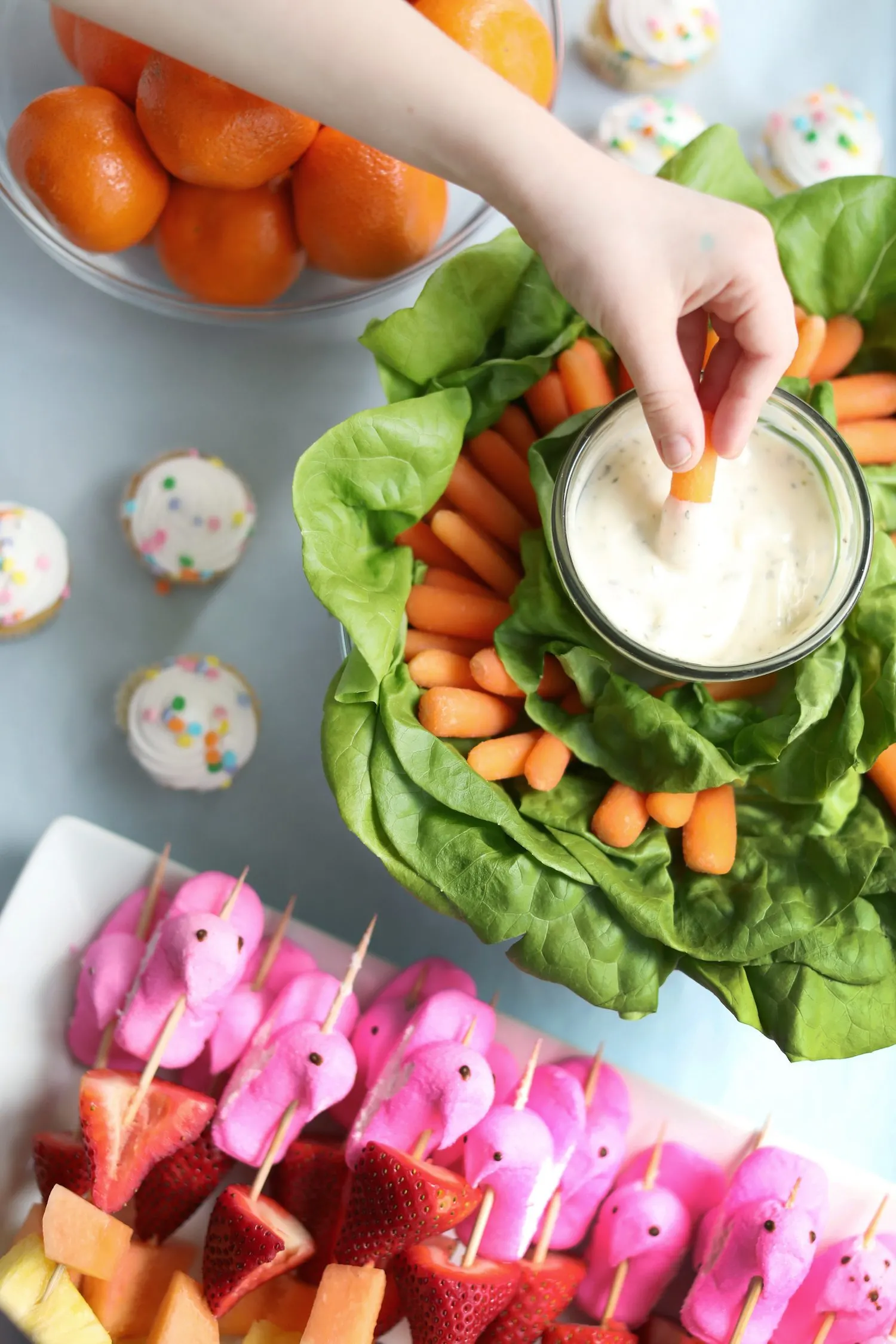 Tips for throwing a colorful kid-friendly Easter egg decorating party! Visit @cydconverse for party ideas, entertaining tips, party recipes and more!