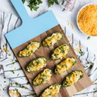 Mac + Cheese Stuffed Jalapeño Poppers