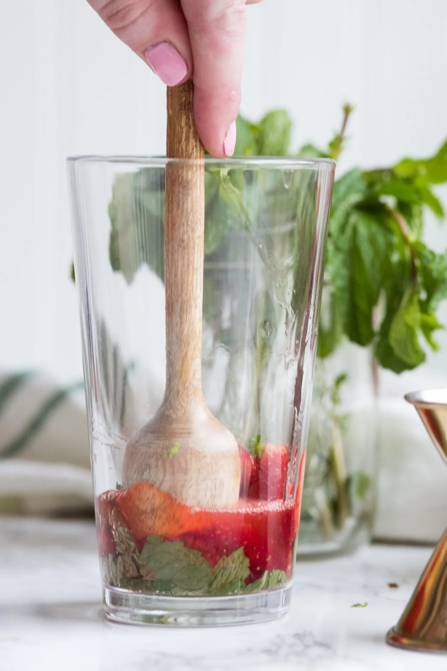 The Ultimate Strawberry Mojito Recipe | Cocktail recipes, entertaining tips, party ideas and party menus from @cydconverse