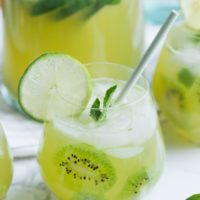 Kiwi Lime Mint Sangria Recipe