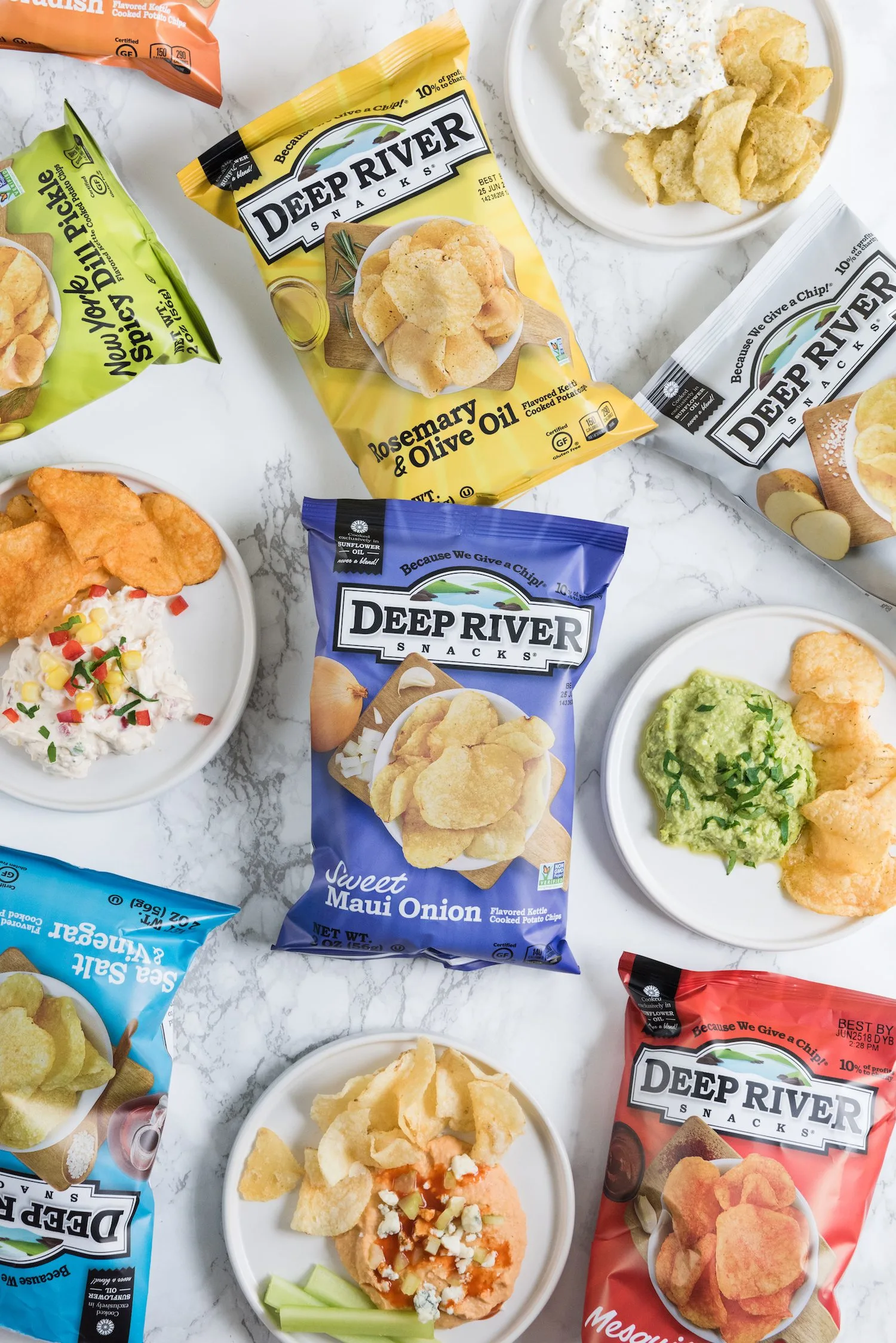 Four Delicious Party Dip Recipes! Click through to visit The Sweetest Occasion for party ideas, entertaining tips, party recipes and more from @cydconverse