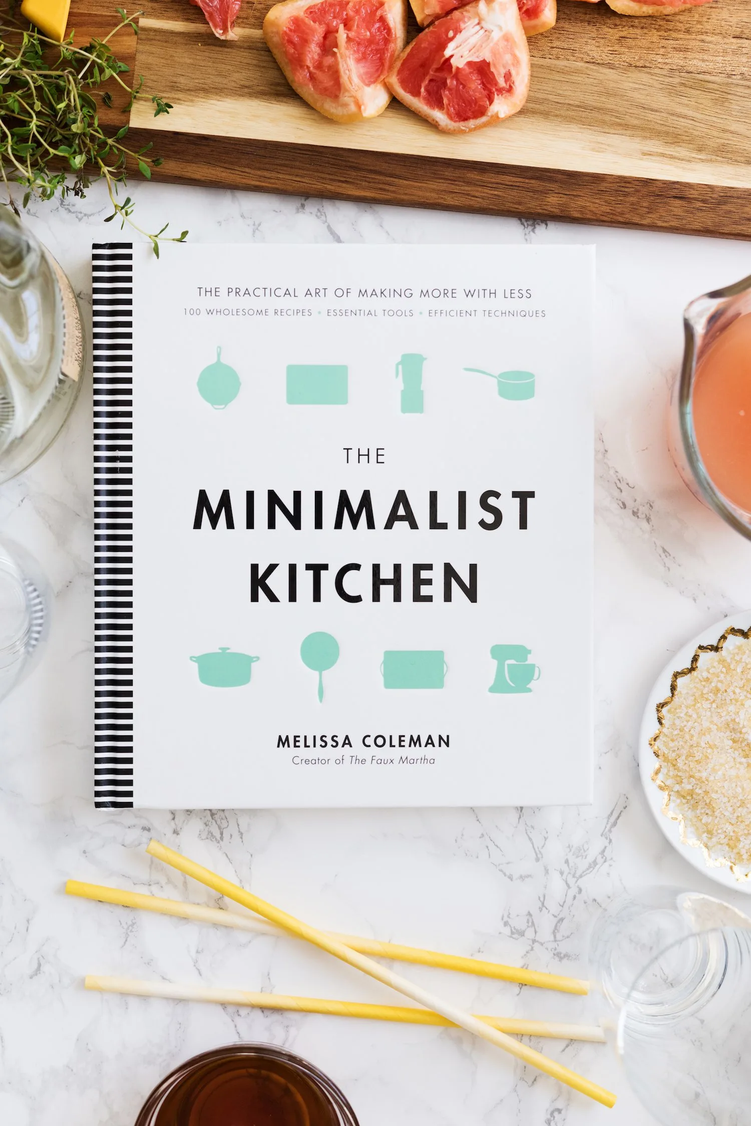 Maple Salty Dog Cocktail + The Minimalist Kitchen Book Review | Click through for cocktail recipes, entertaining tips, party ideas, party recipes and more from @cydconverse