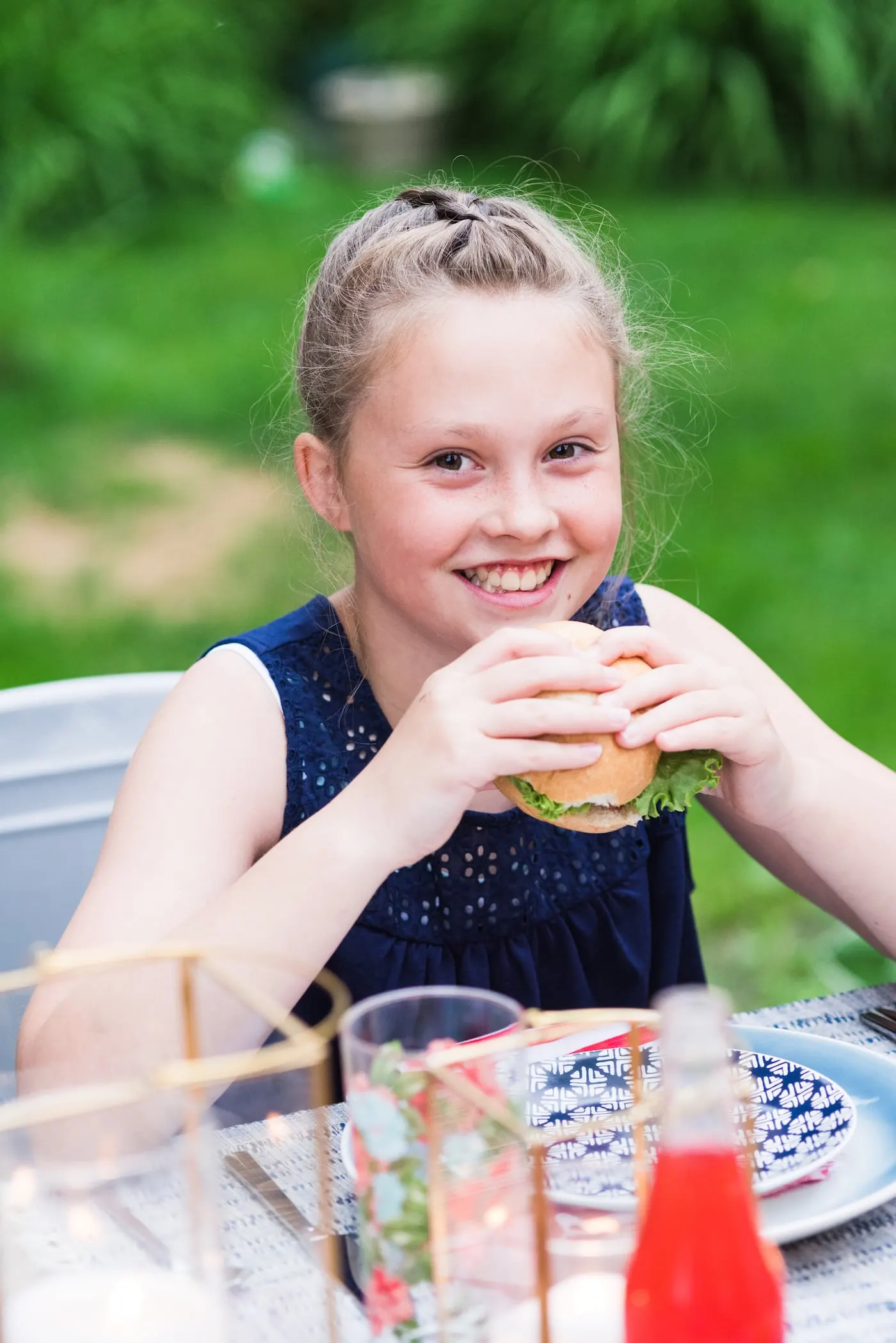 Host an Americana Inspired 4th of July Party | Get ideas for 4th of July desserts, entertaining tips, 4th of July decorations, 4th of July party ideas and more from @cydconverse