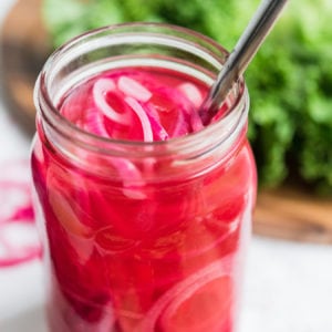 How I've Been Making the Best Pickled Red Onions - The Sweetest Occasion