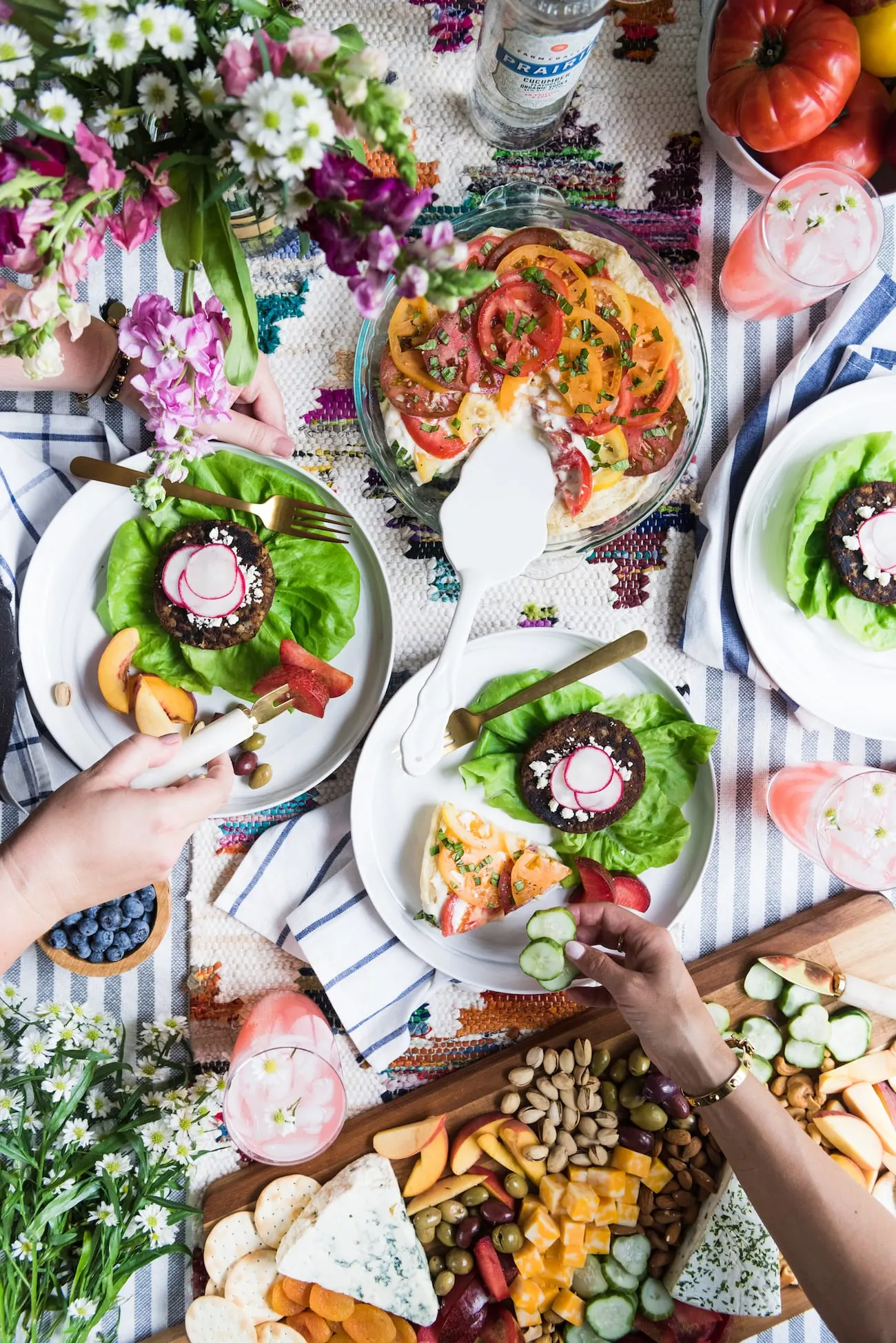 A CSA Inspired Farm to Table Dinner Party from entertaining blog @cydconverse | Click through for party recipes, entertaining tips, party ideas and more!