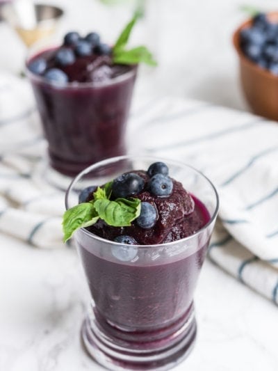 Summertime and the Sippin’ is Easy: Blueberry Beet Gin Slushies thumbnail