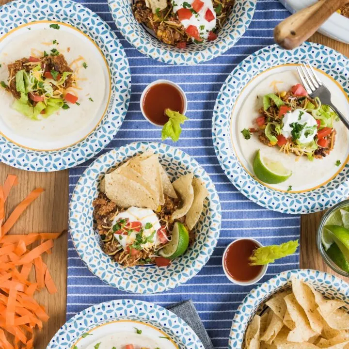 Hosting a Tailgate Party with the Best Slow Cooker Tacos from entertaining blog @cydconverse