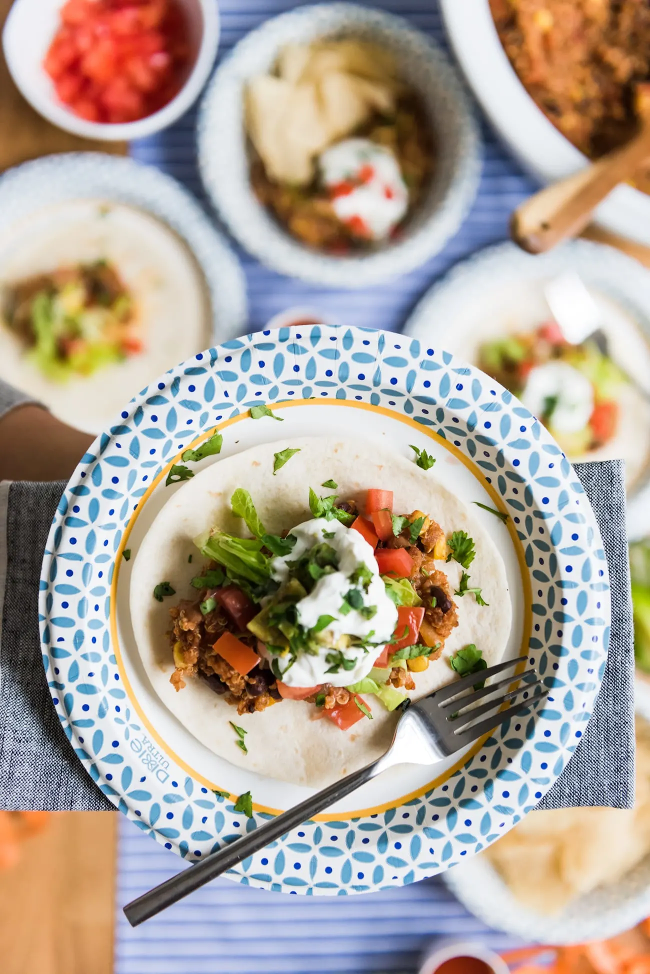 Hosting a Tailgate Party with the Best Slow Cooker Tacos from entertaining blog @cydconverse