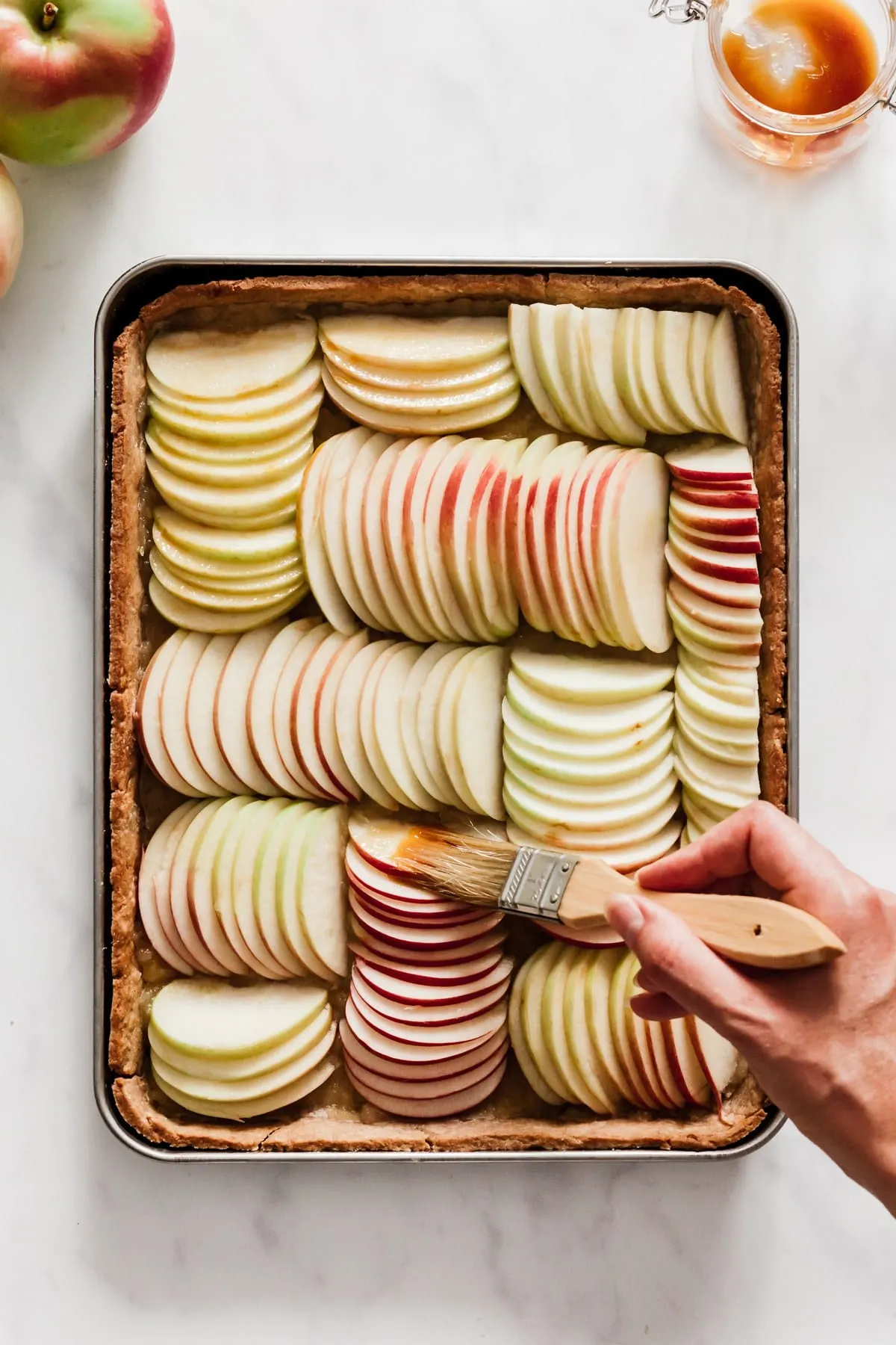 Apple Tart Recipe | Thanksgiving recipes via entertaining blog @cydconverse