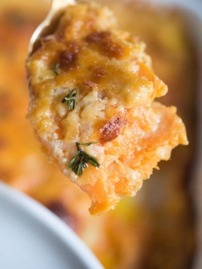 The Sides Have It with These Over the Top  Scalloped Sweet Potatoes thumbnail
