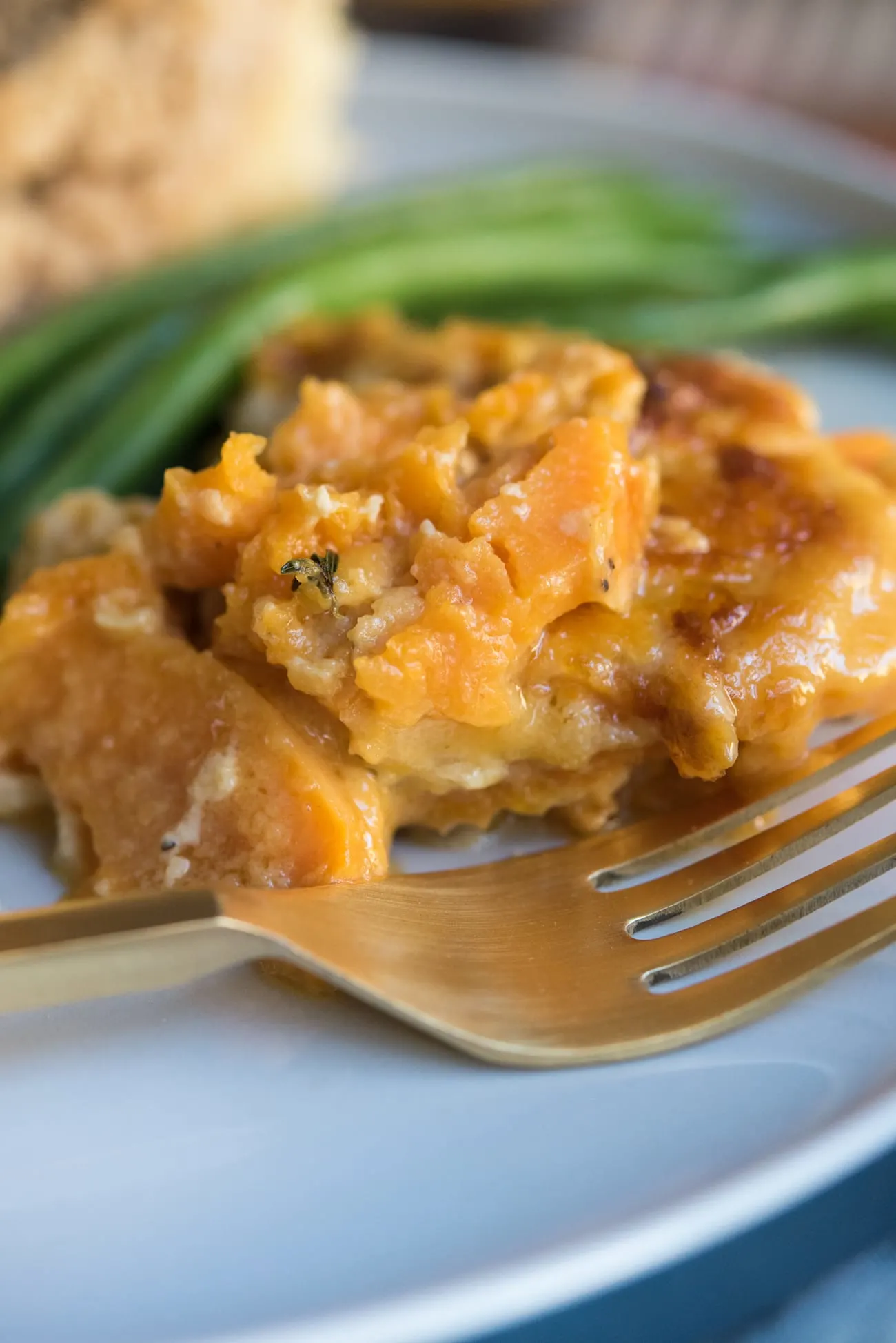 Best Thanksgiving Side Dishes - Scalloped Sweet Potatoes Recipe | Entertaining tips, Thanksgiving hosting tips, Thanksgiving menu ideas from entertaining blog @cydconverse