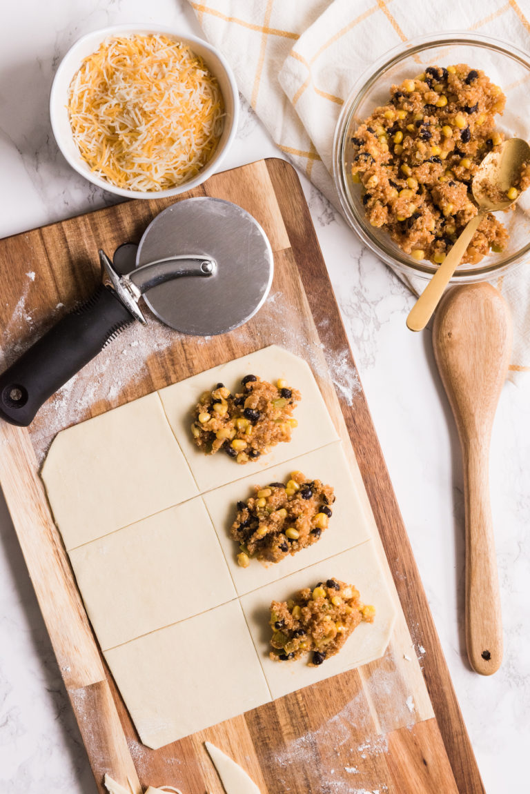 Let's Taco 'Bout Party Ready Quinoa + Veggie Taco Tarts - The Sweetest ...