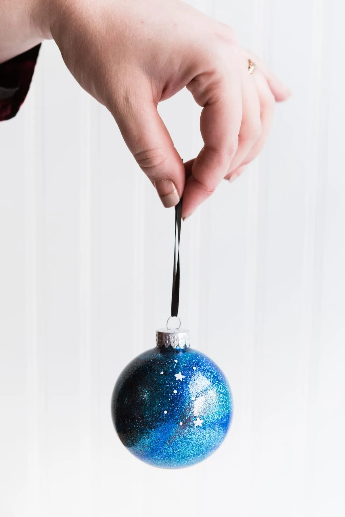 Deck the Halls with Glittery Galaxy Inspired Homemade Ornaments - The  Sweetest Occasion