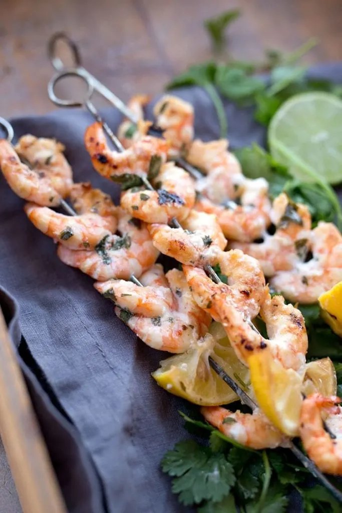 Summer Appetizers: Easy Citrus Grilled Shrimp Skewers