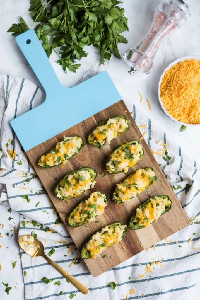 Summer Appetizers: Mac and Cheese Stuffed Jalapeño Poppers Recipe - Easy Party Appetizers