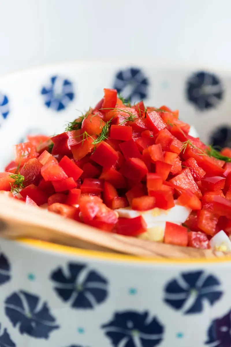 The Best Potato Salad Recipe - Summer Salad Recipes from entertaining blog @cydconverse