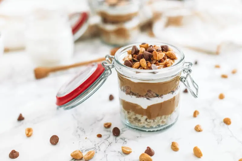 Peanut Butter Greek Yogurt Parfait