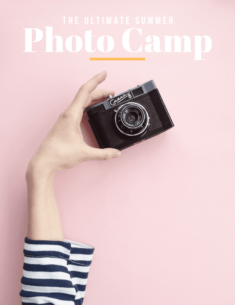 Photography Summer Camp | Summer Camp Ideas for Kids