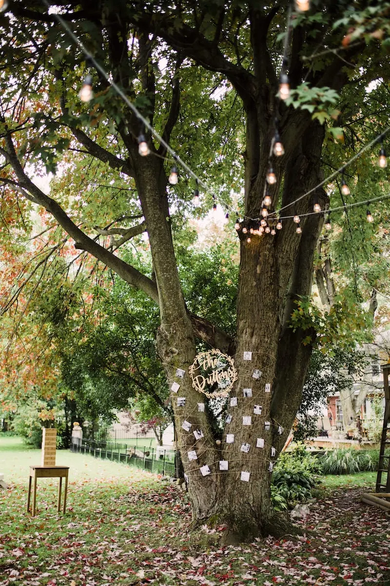 The Sweetest Occasion | Fall Backyard Wedding Ideas