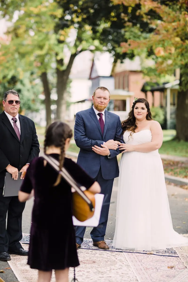 The Sweetest Occasion | Fall Backyard Wedding Ideas