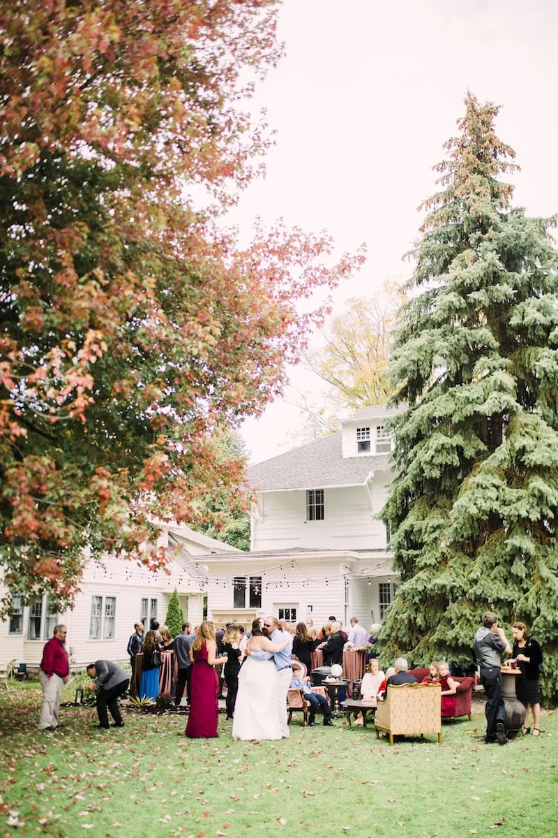 The Sweetest Occasion | Fall Backyard Wedding Ideas