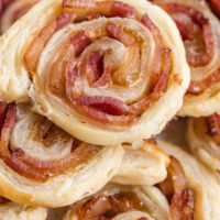 Bacon and Jam Pinwheel Appetizers