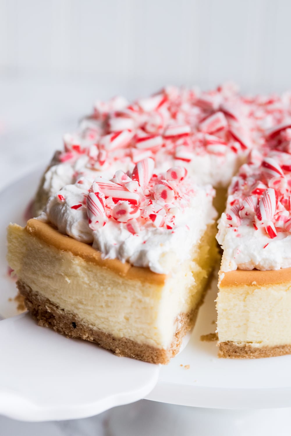 The Easiest Christmas Cheesecake Hack