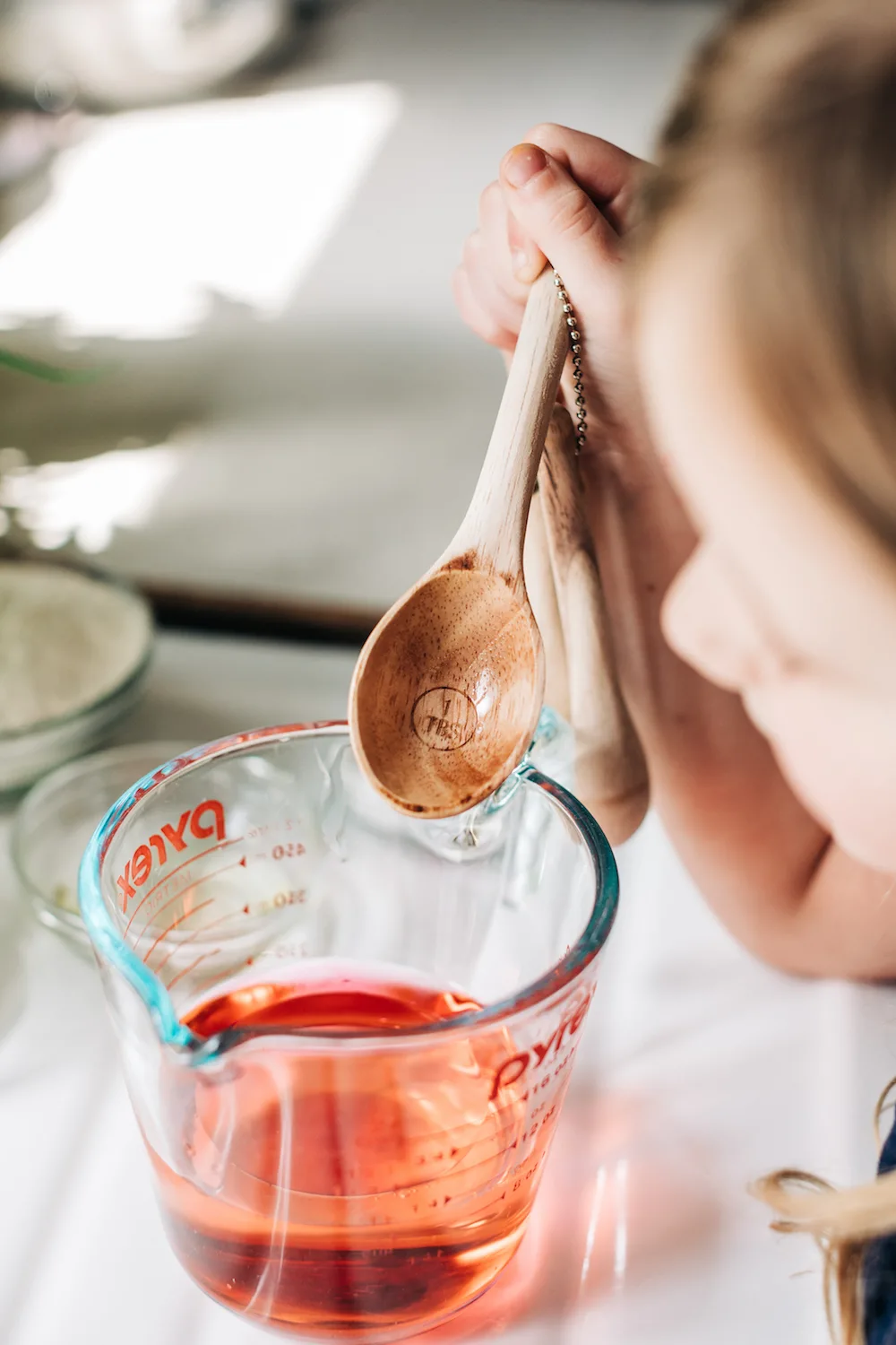 Making DIY Playdough