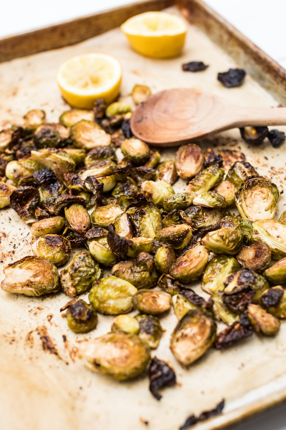 Easy Oven Roasted Brussels Sprouts
