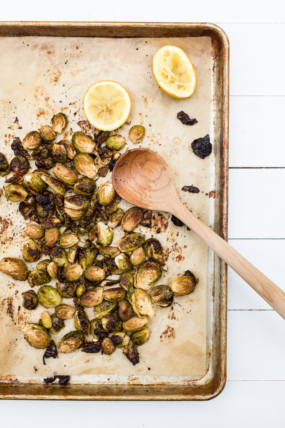 Easy Oven Roasted Brussels Sprouts